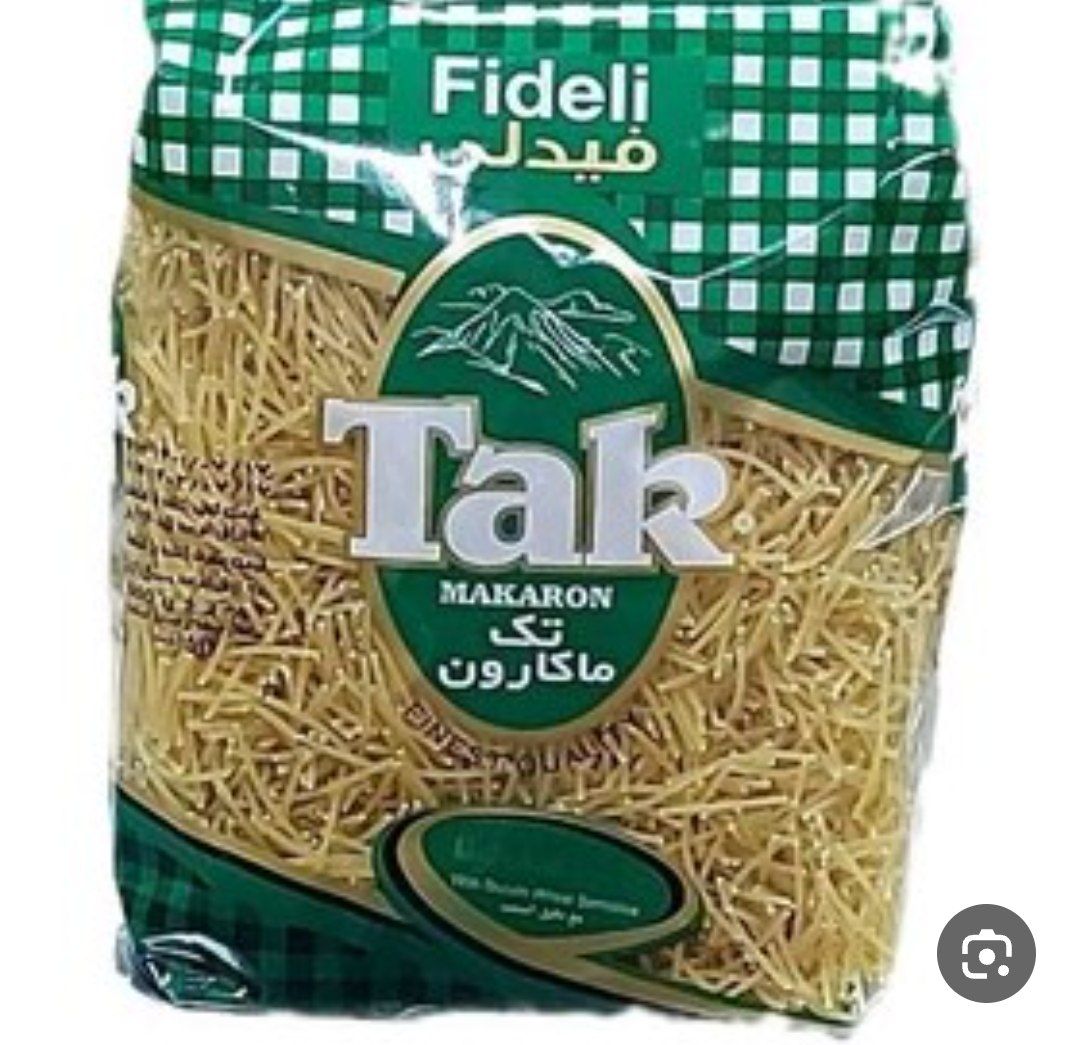 رشته سوپ تک ماکارون 500 گرم 20عددی