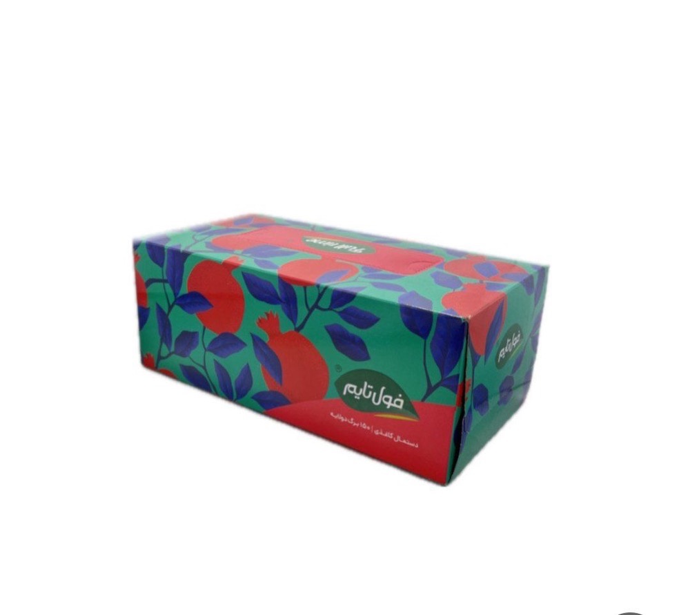 فول تایم دستمال جعبه 300برگ48عددی