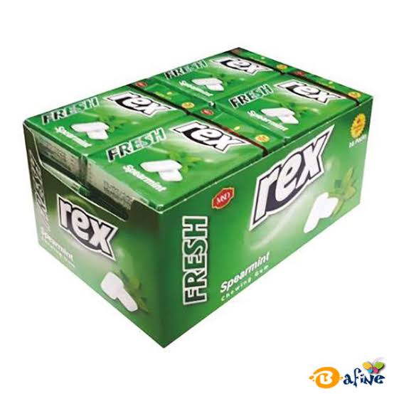 آدامس دراژه رکس نعنا 16عددی